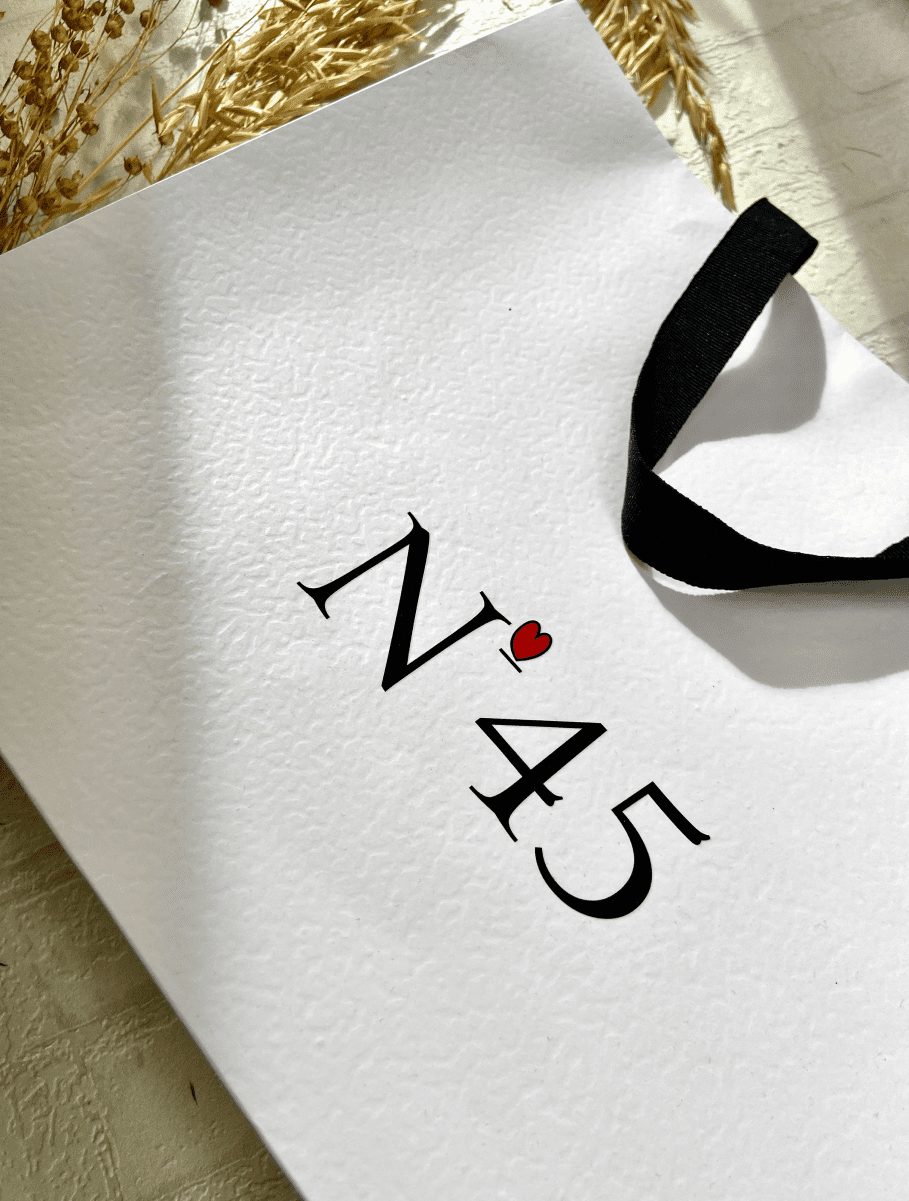 Bolsa para personalizar de ropa y calzado.