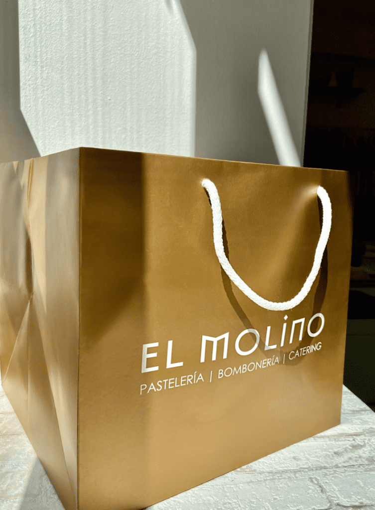 Bolsa de lujo para pasteles personalizada - Packaging y Bolsas para Panadería