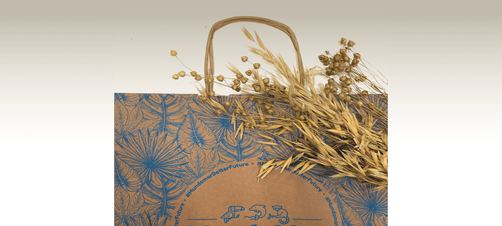 Bolsa asa rizada personalizada