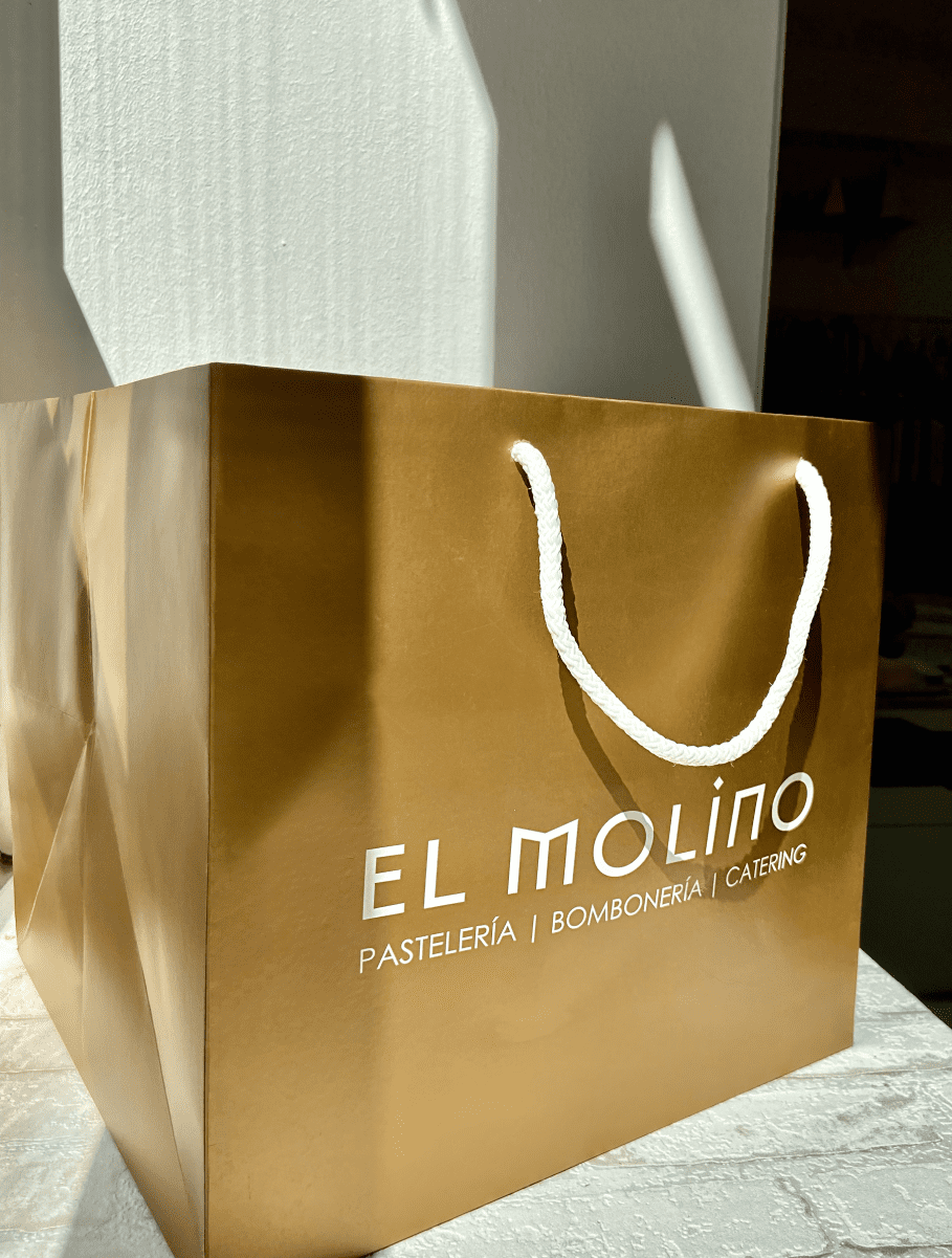 Bolsa de lujo para pasteles personalizada
