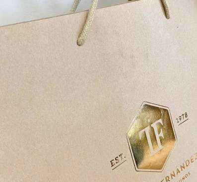Bolsa personalizada vino y bodega