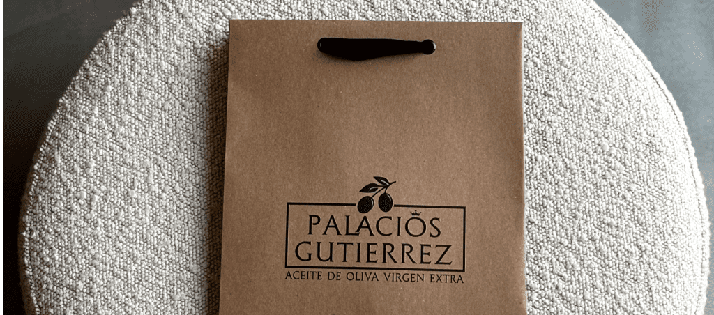 Bolsa de papel de lujo