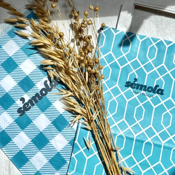 Bolsas personalizadas sémola